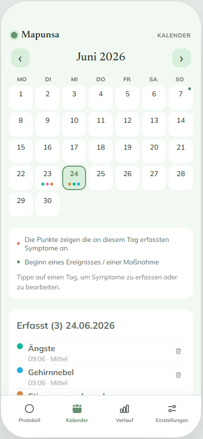 Mapunsa Kalender